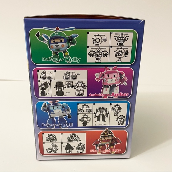 Robocar Poli Helly Take n Play Transforming Robot Toy - Picture 5 of 8